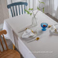 Waterproof Jacquard Tablecloth 100% polyester